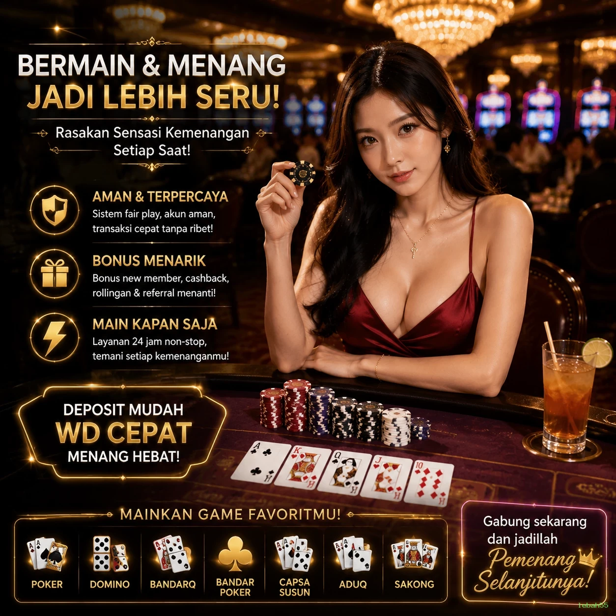 Ikon aplikasi lebah55 resmi